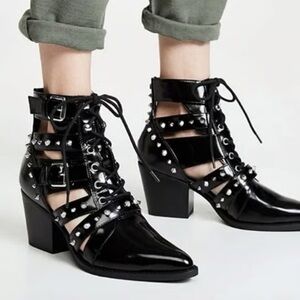 Sam Edelman Black Ankle Boots